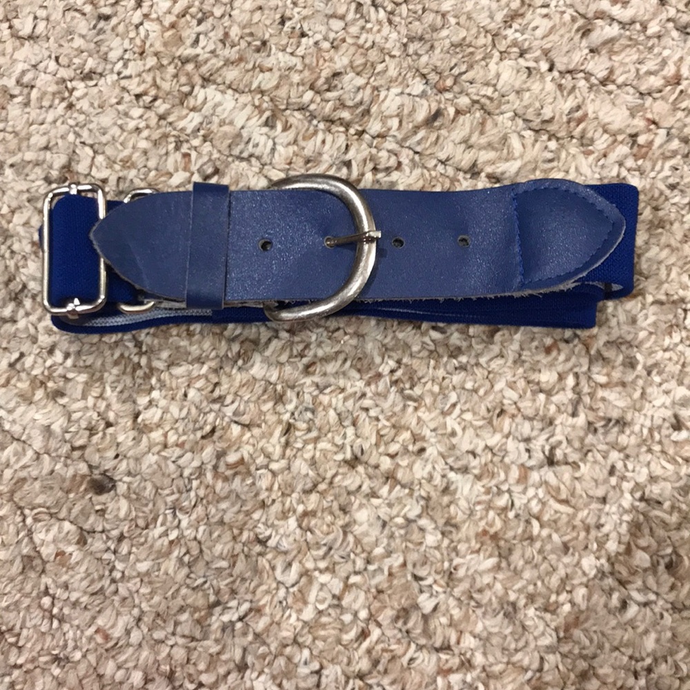 Men’s royal blue baseball belt new without tags